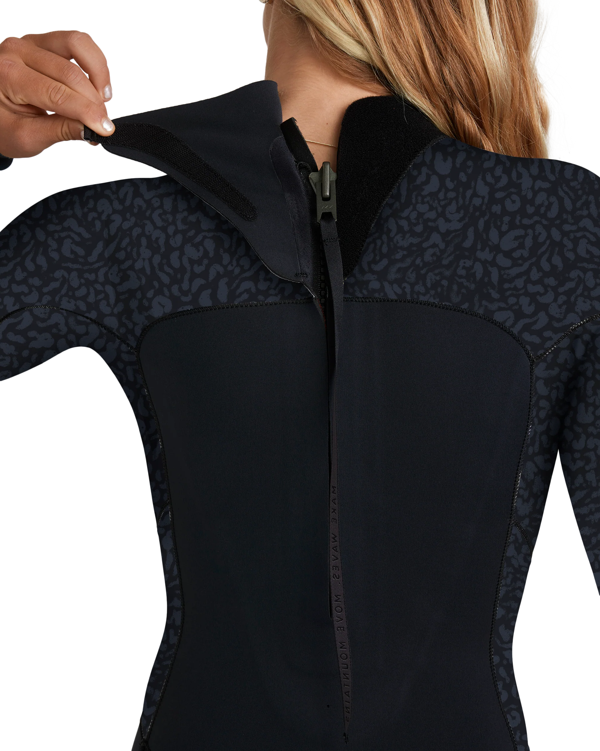 3/2mm Swell Natural Back Zip Wetsuit - Image 6