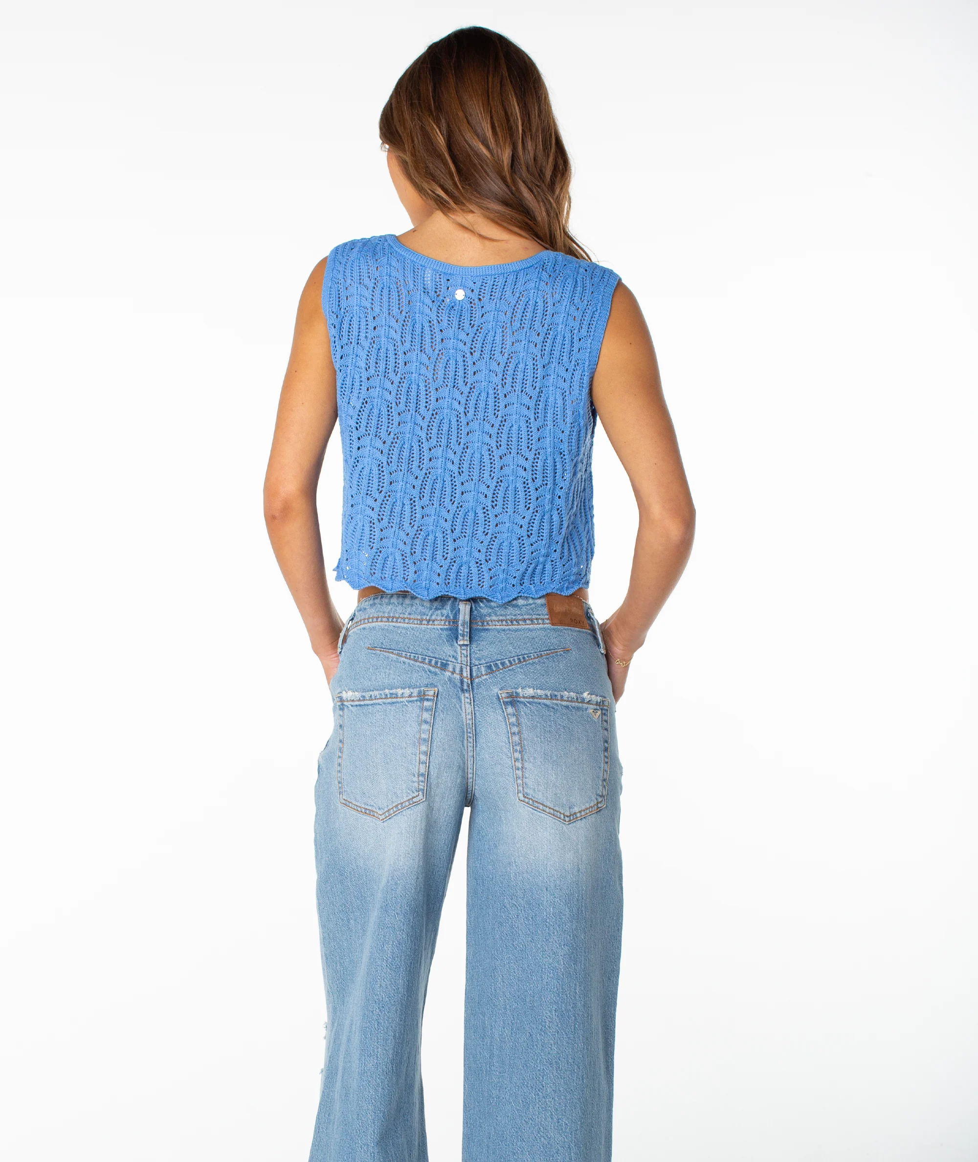 Beach Bound Crochet Vest - Image 2