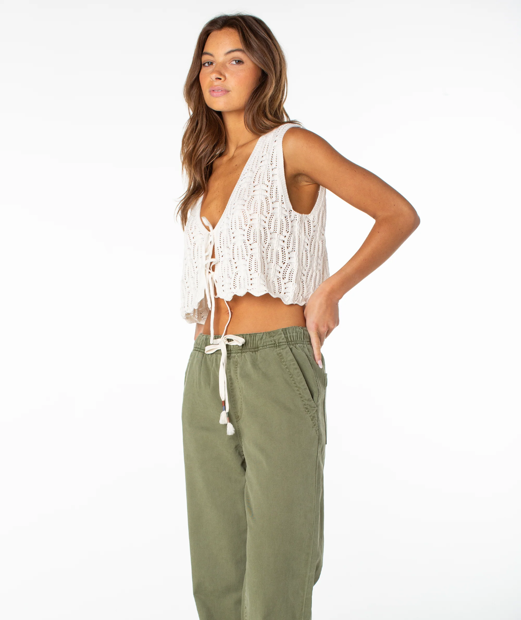 Beach Bound Crochet Vest - Image 3