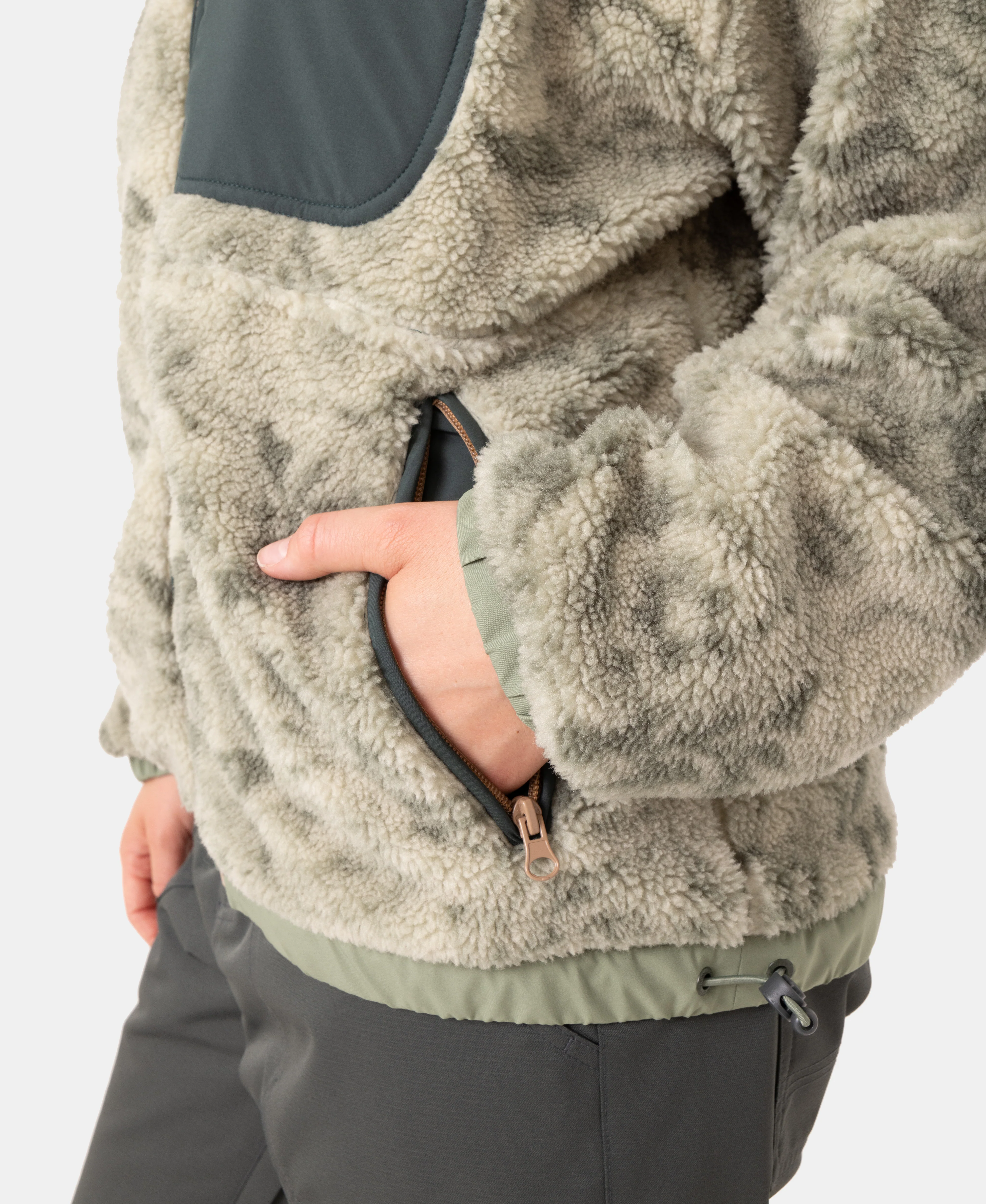 Everest Hooded Sherpa Jacket - Image 8
