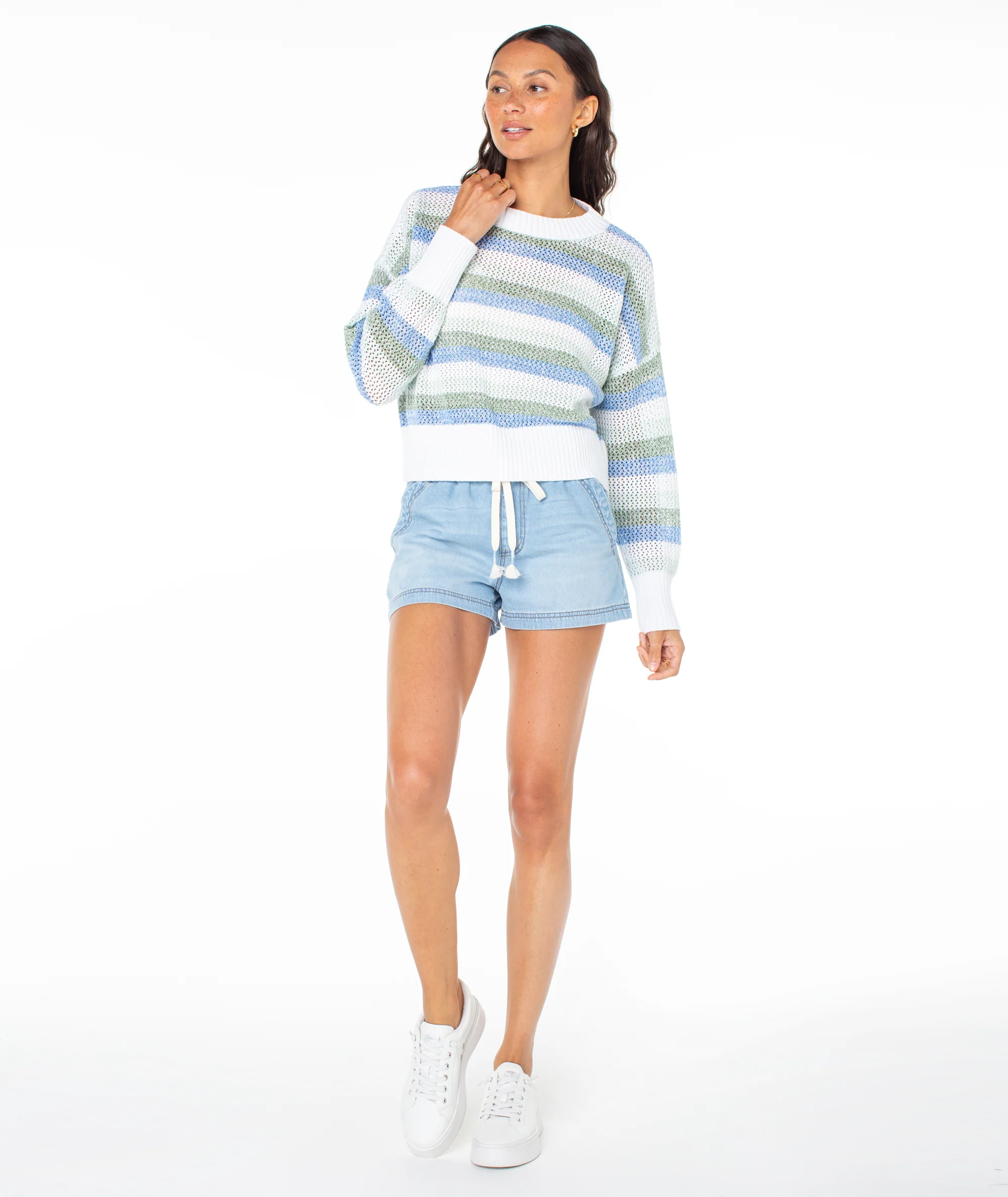 Frankie Stripe Sweater - Image 3