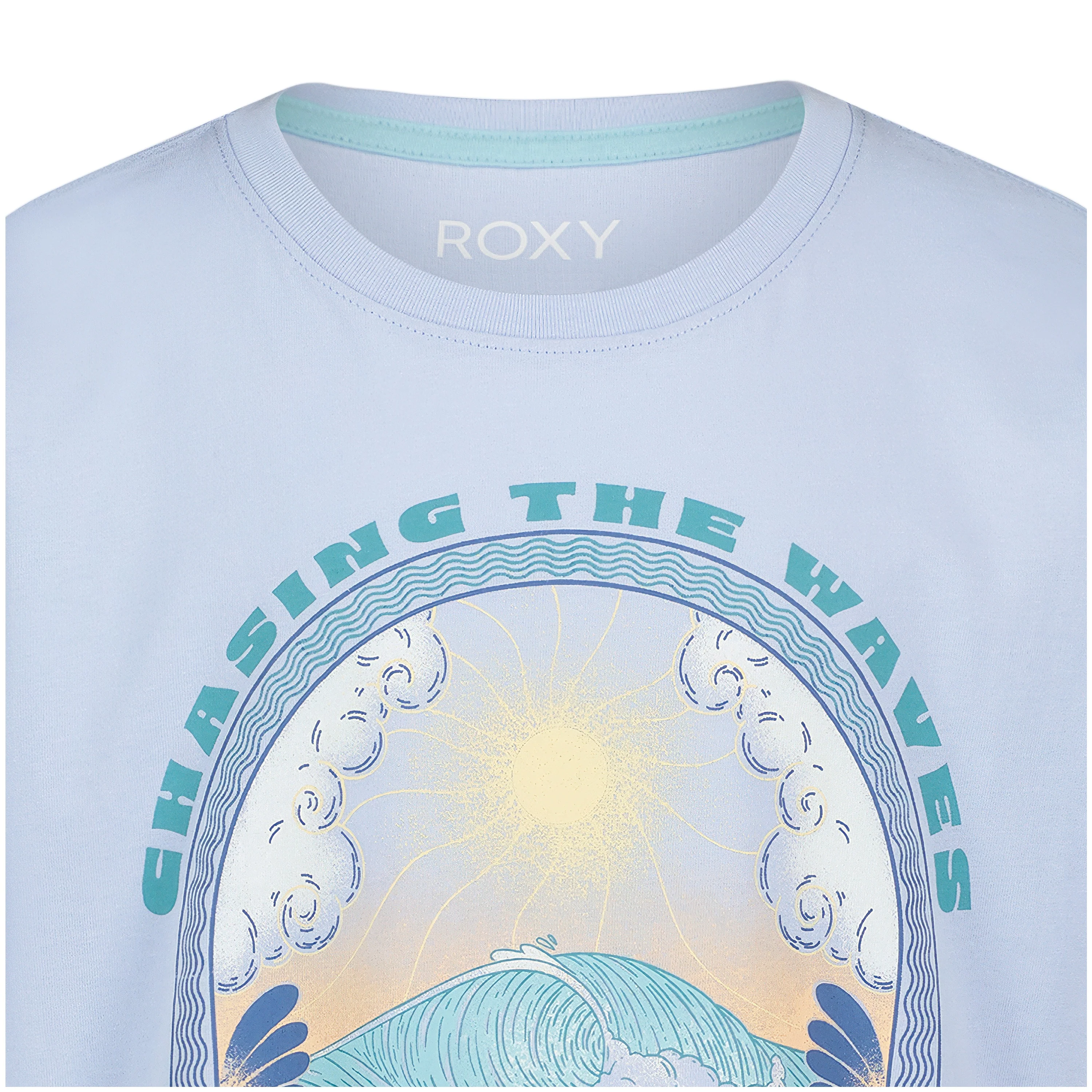 Girls' Chasing Waves Oversized Tee - Image 3