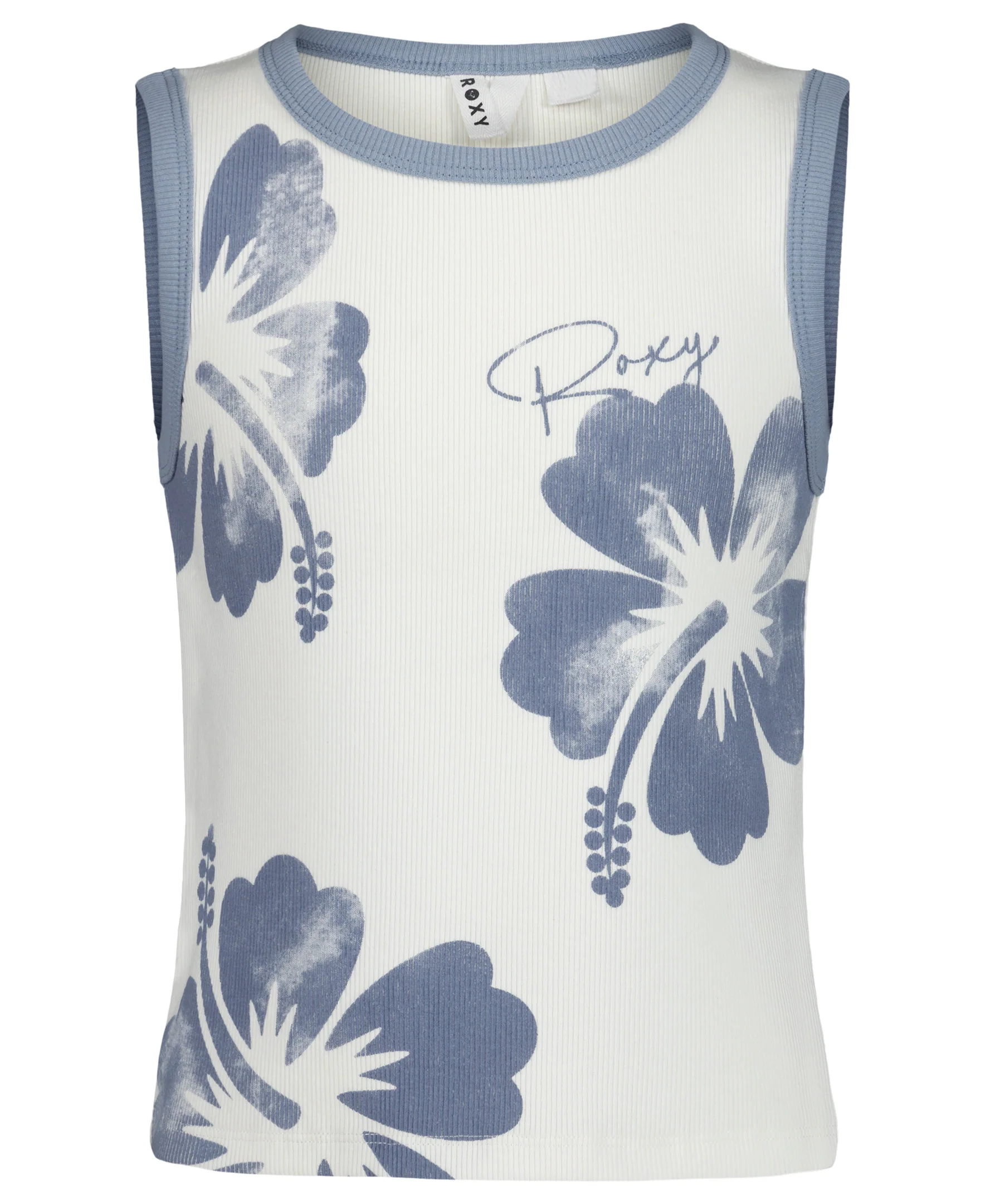 Girls' Hibiscus Stamp Tank - Image 2