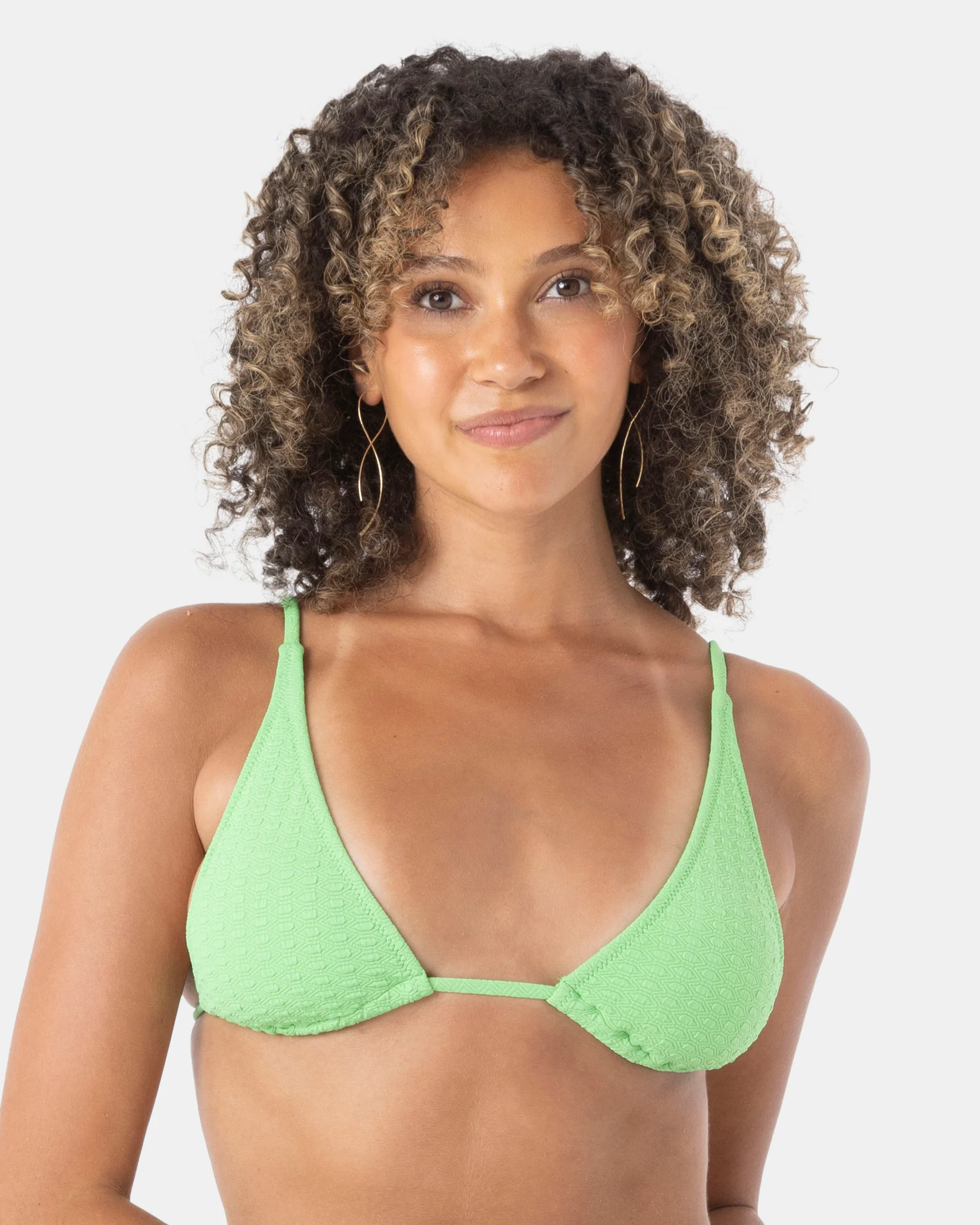 Haleiwa Built Up Triangle Bikini Top