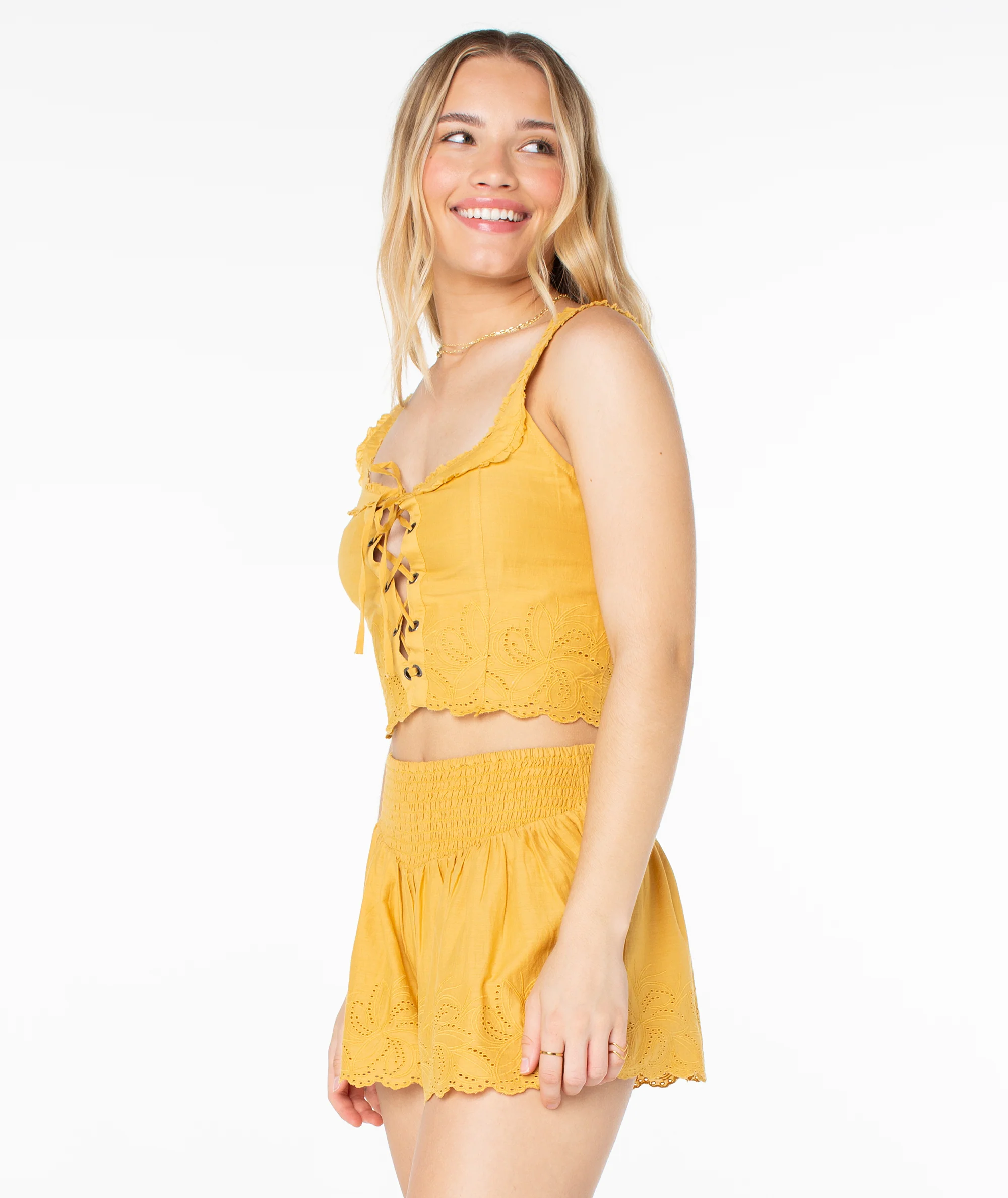 Haze Lace Up Top - Image 3