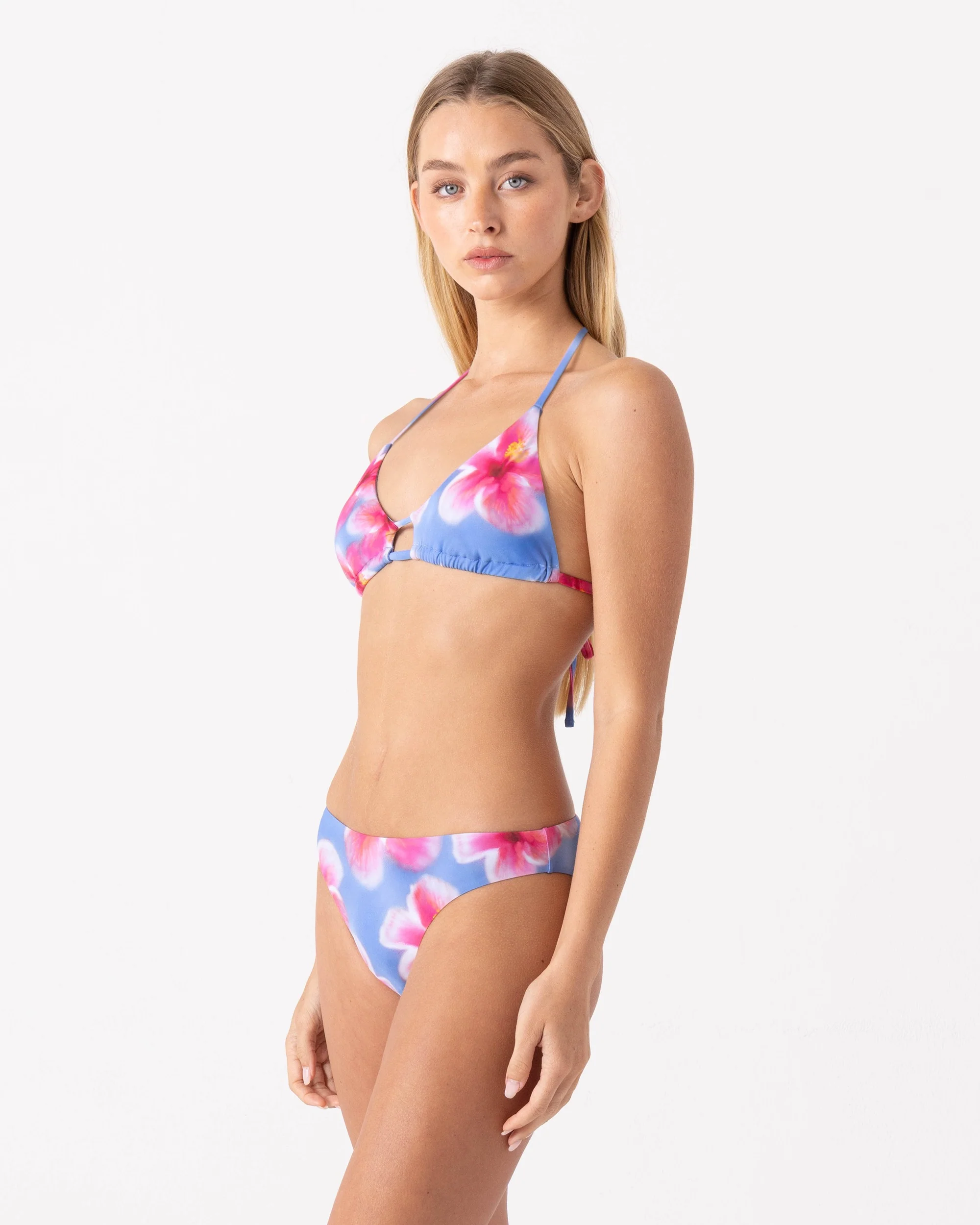 Hibiscus Daze Hipster Moderate Bikini Bottom - Image 2