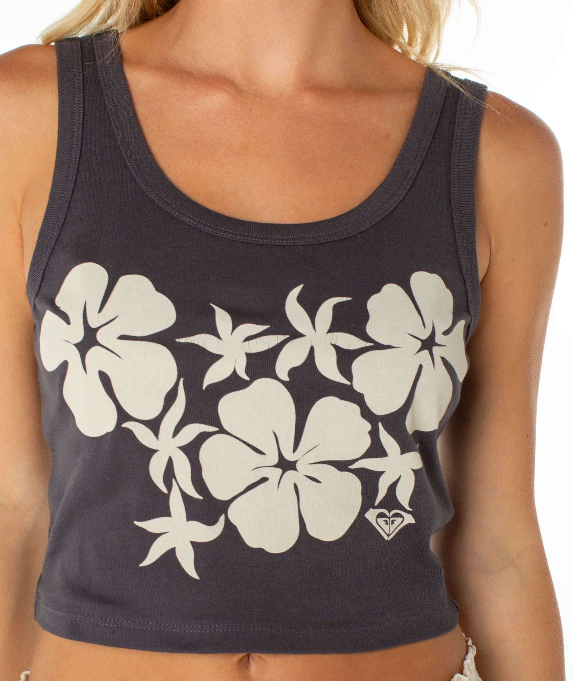 Plumerias & Hibiscus Tee - Image 3