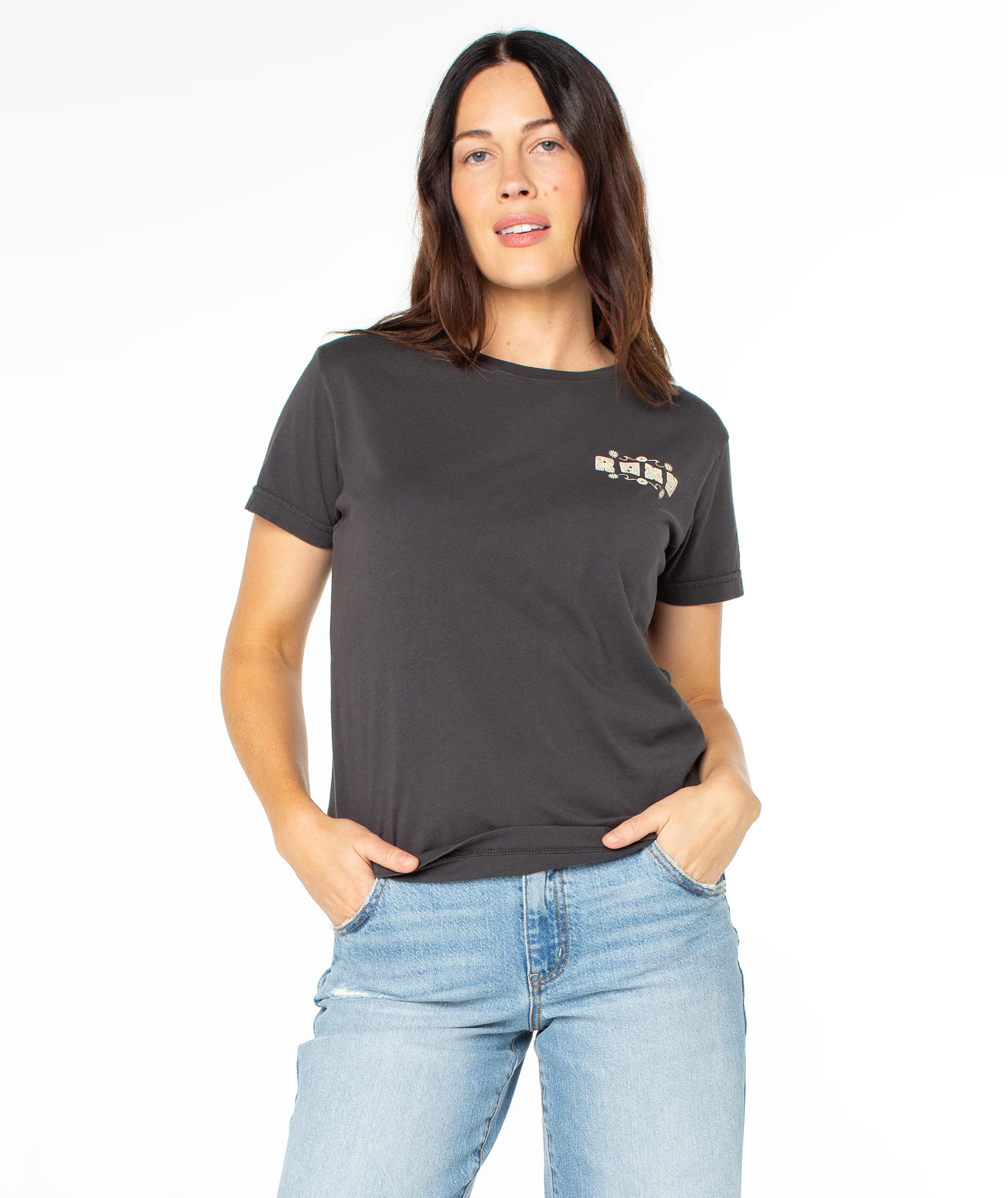 Poly Blocks Boyfriend Tee - Image 2