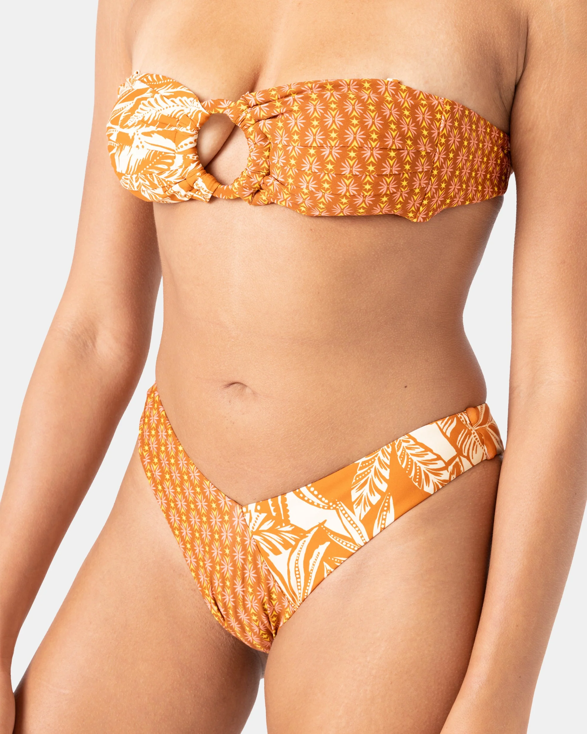 Ray Of Sunshine Ring Bandeau Bikini Top - Image 6