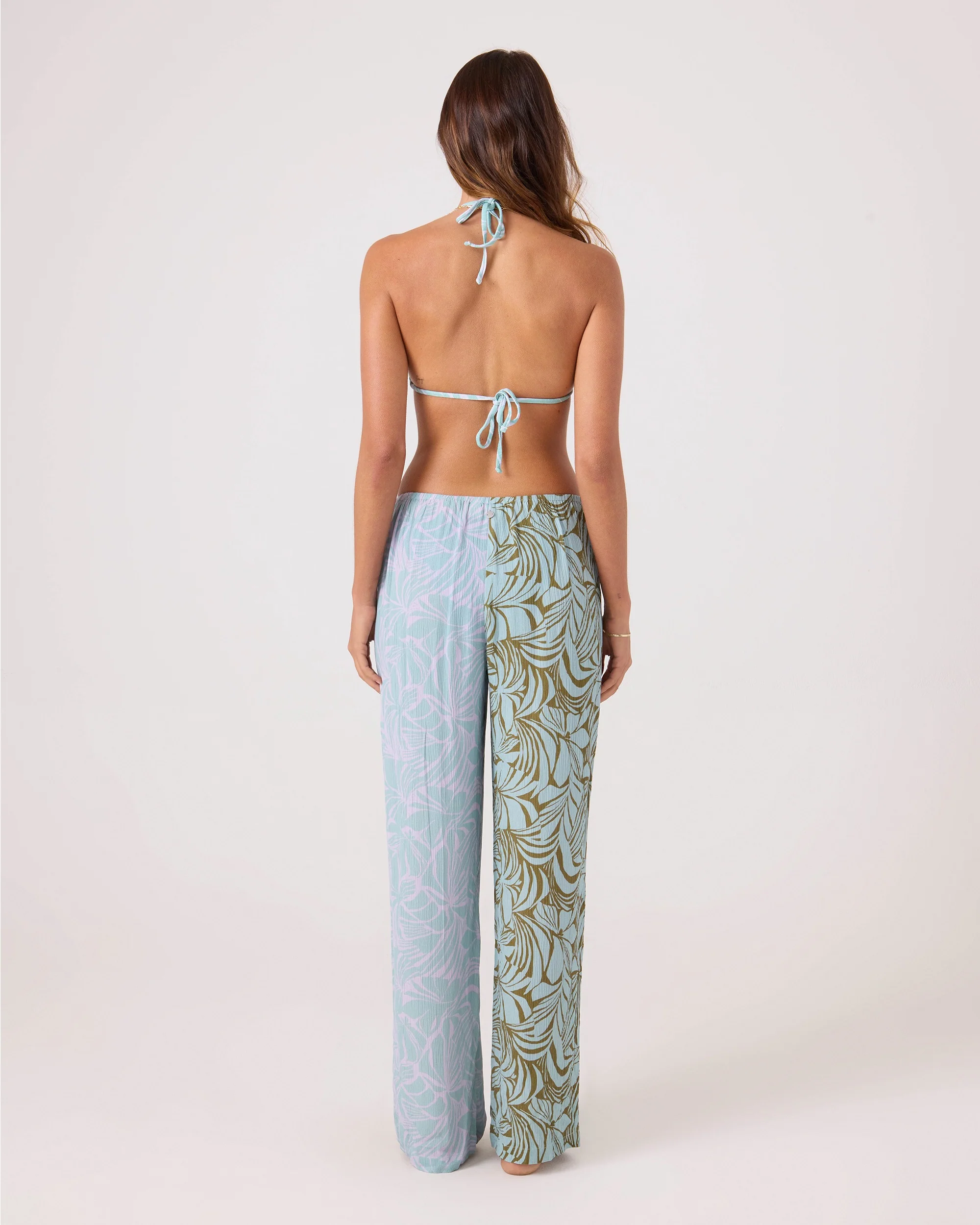 Sea Bloom Front Tie Pant - Image 3