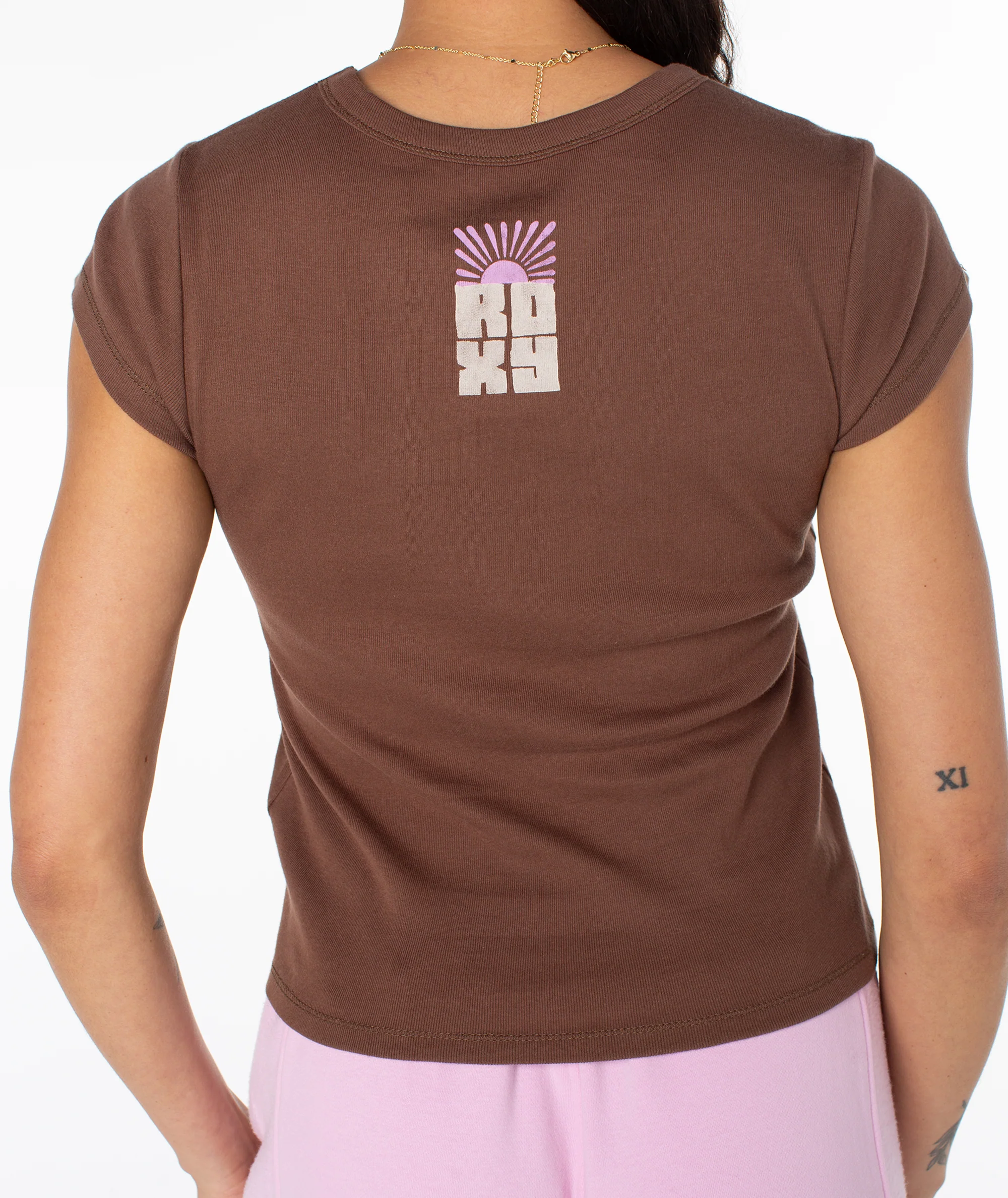 Stay Salty Block 90s Baby Tee - Image 5
