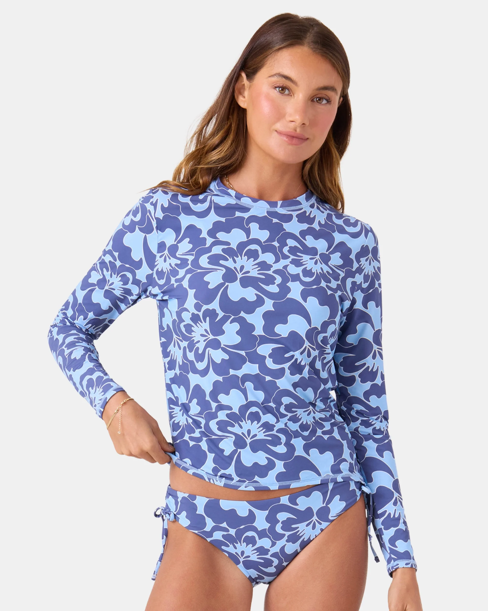 Tropic Drift Lace Hipster Full Bikini Bottom - Image 5
