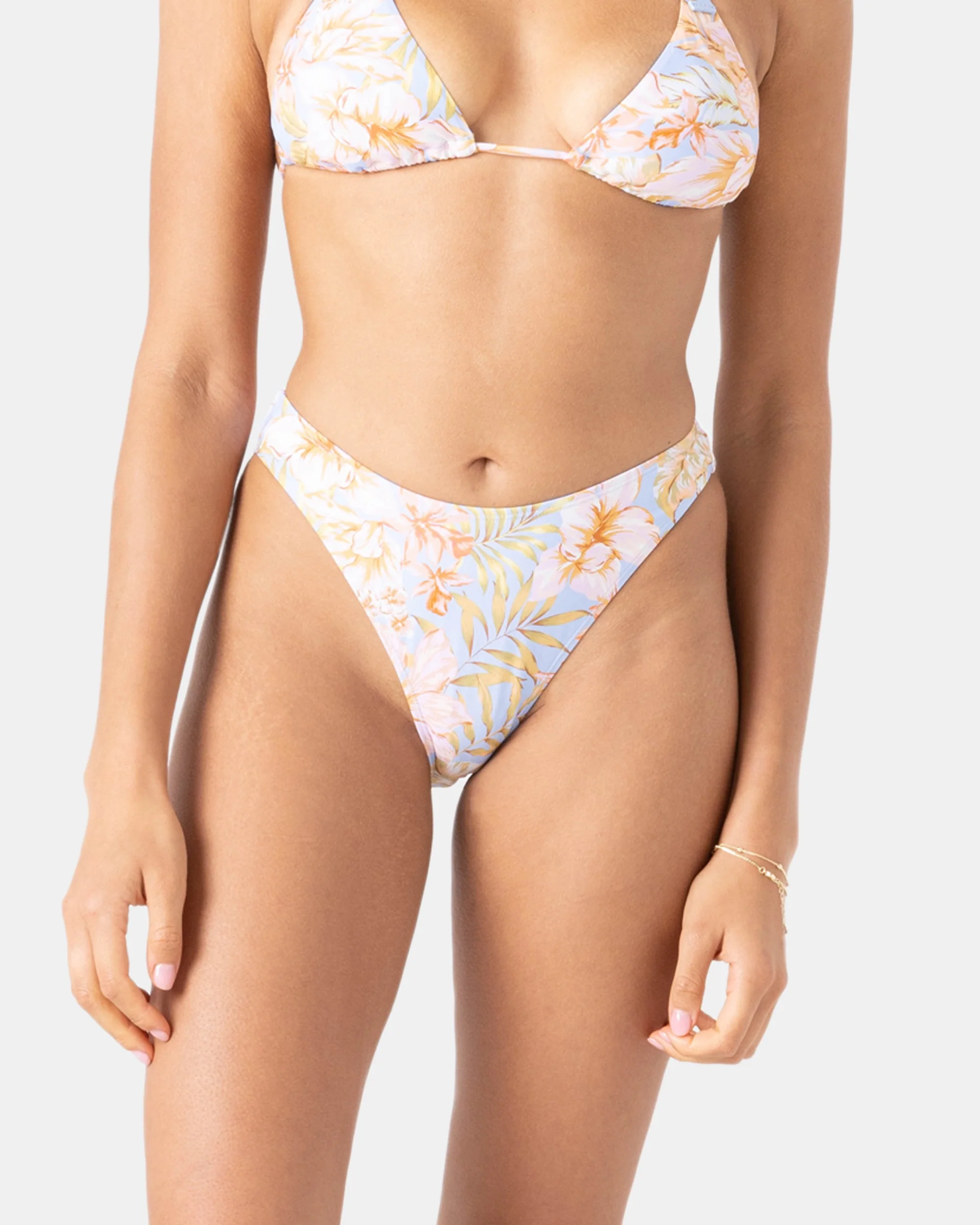 Tropical Scoop Cheeky Bikini Bottom - Image 4
